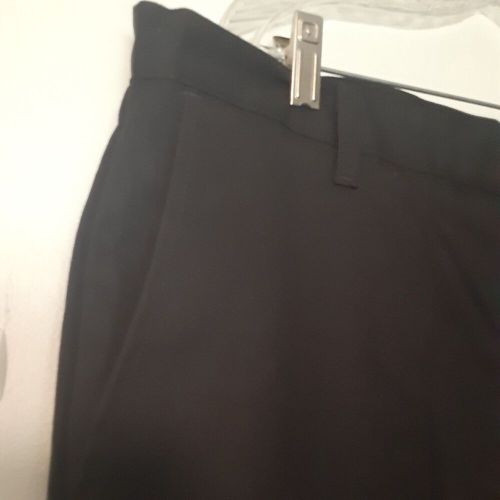 Dickies Twill Work Pants Mens 40X32 Black Flex Workwear Slim Fit Straight EUC - Picture 2 of 10